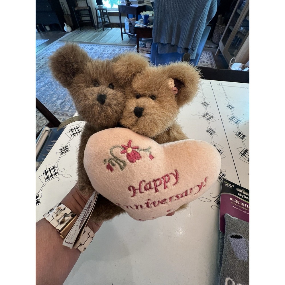 The Boyds Collection Bears Plush Charles & Lorraine Everlove Happy Anniversary